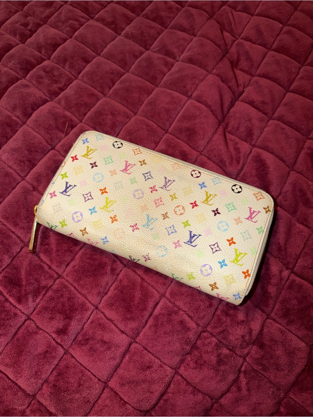 Louis Vuitton Multicolor Monogram Zippy Wallet